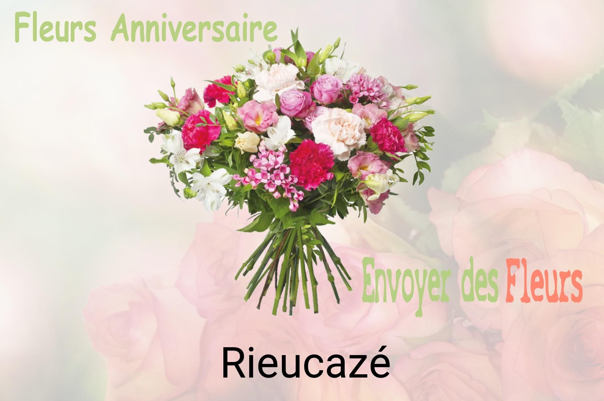 Bouquet de fleurs d’anniversaire livré à Rieucazé